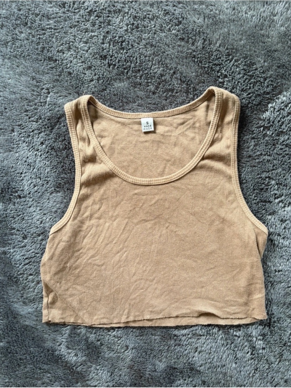 🤎 Brown Cropped Tank Top | Women’s Size Small 🤎